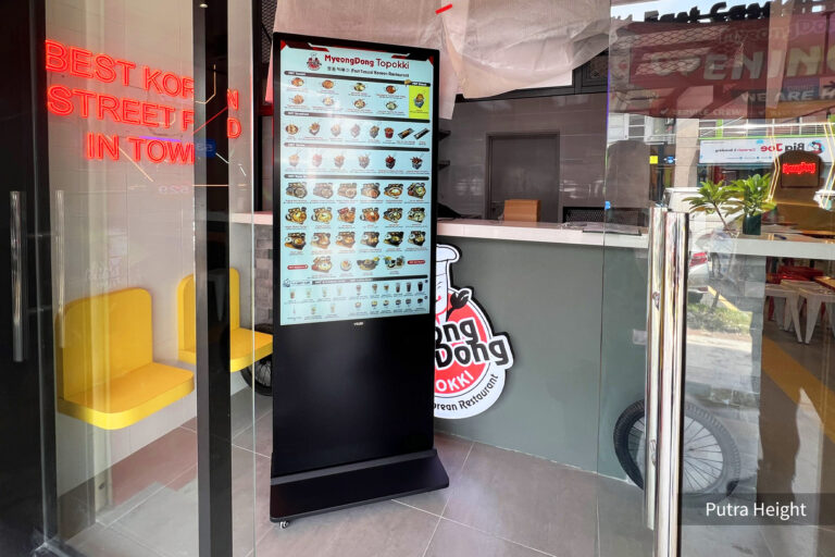 VEXO Single-sided at MyeongDong Topokki Restaurant