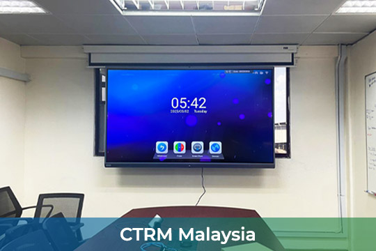 VEXO Smart Interactive Panel at CTRM Malaysia
