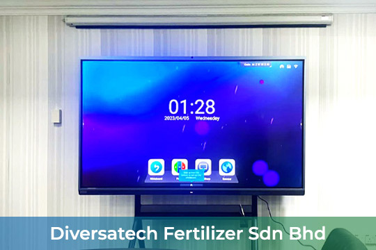 VEXO Smart Interactive Panel at Diversatech Fertilizer