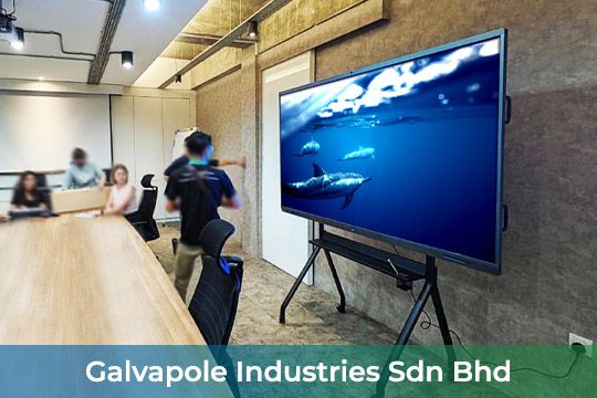 VEXO Smart Interactive Panel at Galvapole Industries Sdn Bhd