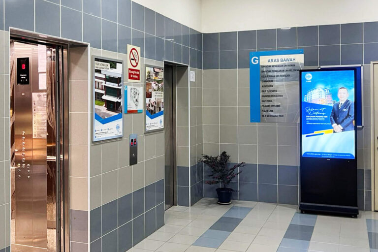 VEXO Digital Kiosk / Standee at Lembaga Kemajuan Ikan Malaysia (LKIM)
