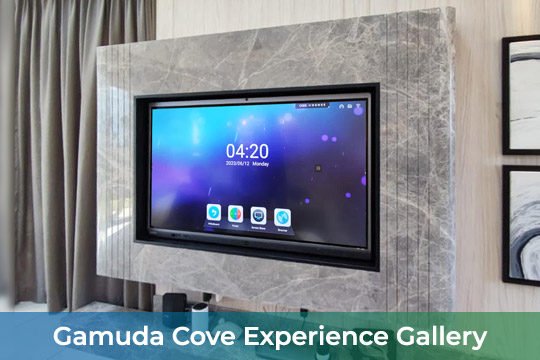 VEXO Smart Interactive Panel at Gamuda Cove Experience Gallery