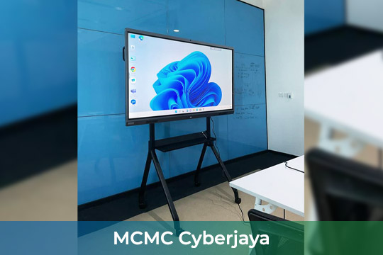 VEXO Smart Interactive Panel at MCMC Cyberjaya