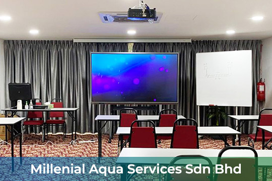 VEXO Smart Interactive Panel at Millenial Aqua