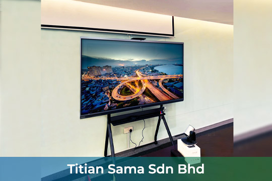 VEXO Smart Interactive Panel at Titian Sama Sdn Bhd