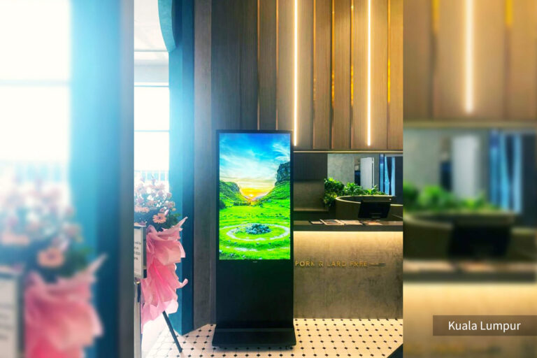 VEXO Digital Kiosk / Standee at Grand Imperial Bangsar Shopping Mall