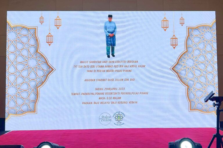 Event / Rental LED Screen at Eid Celebration PARKROYAL Penang Resort