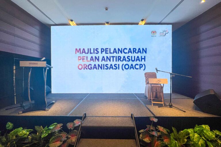 Event / Rental LED Screen at Pelan AntiRasuah Organisasi (OACP) MovenPick KLIA