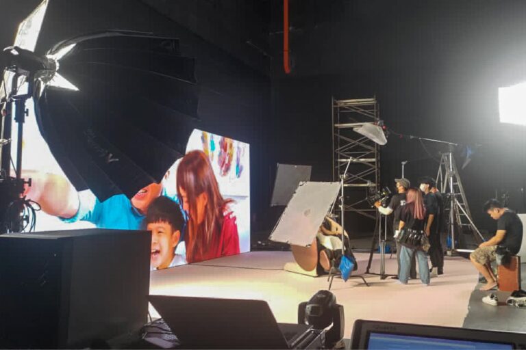 Event / Rental LED Screen at OSIM Product Video Shooting CINE Studio