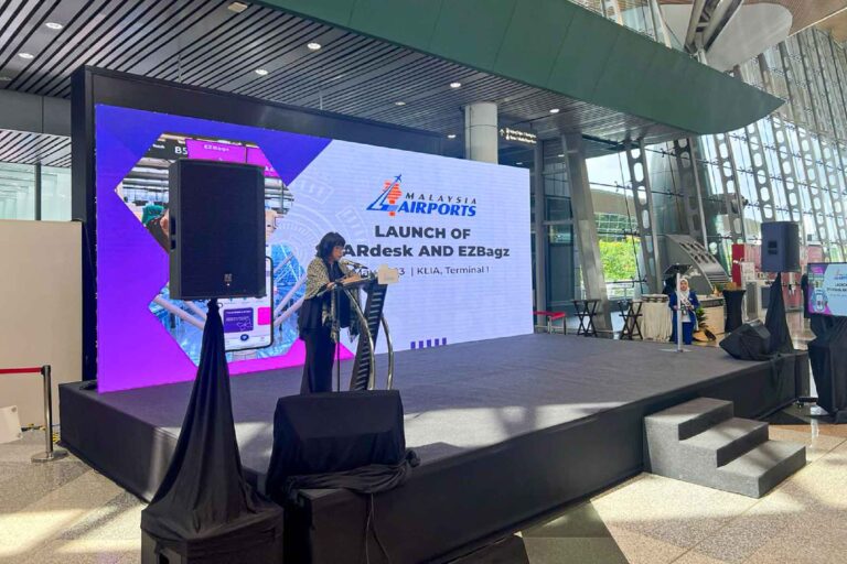 Event / Rental LED Screen at STARdesk and EZBagz Launch Event KLIA