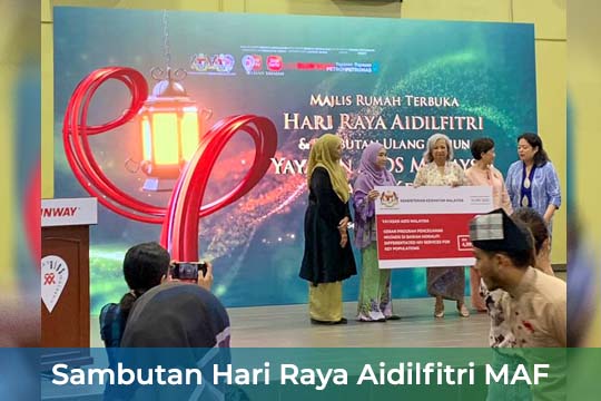 Event / Rental LED Screen at Sambutan Hari Raya Aidilfitri MAF