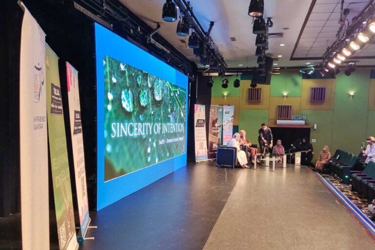 Event / Rental LED Screen at Islamic Tourism Centre (S.E.E.D) Share, Enrich, Enhance, Develop MATIC Kuala Lumpur