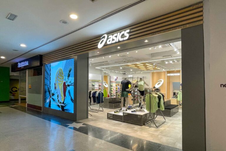 Indoor LED Screen at Asics Sunway Pyramid