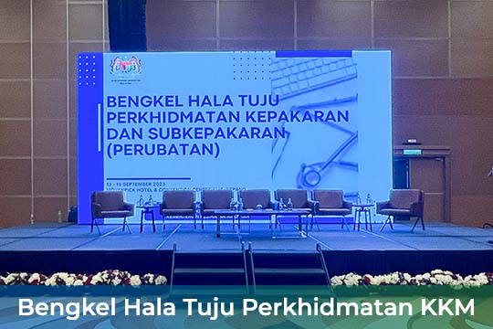 Event / Rental LED Screen at Bengkel Hala Tuju Perkhidmatan Kepakaran dan Subkepakaran (Perubatan), Movenpick Hotel and Convention Centre KLIA