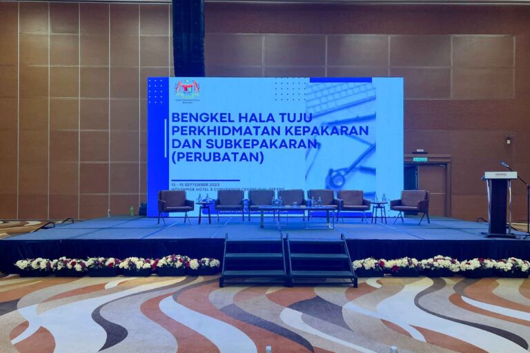 Event / Rental LED Screen at Bengkel Hala Tuju Perkhidmatan Kepakaran dan Subkepakaran (Perubatan), Movenpick Hotel and Convention Centre KLIA
