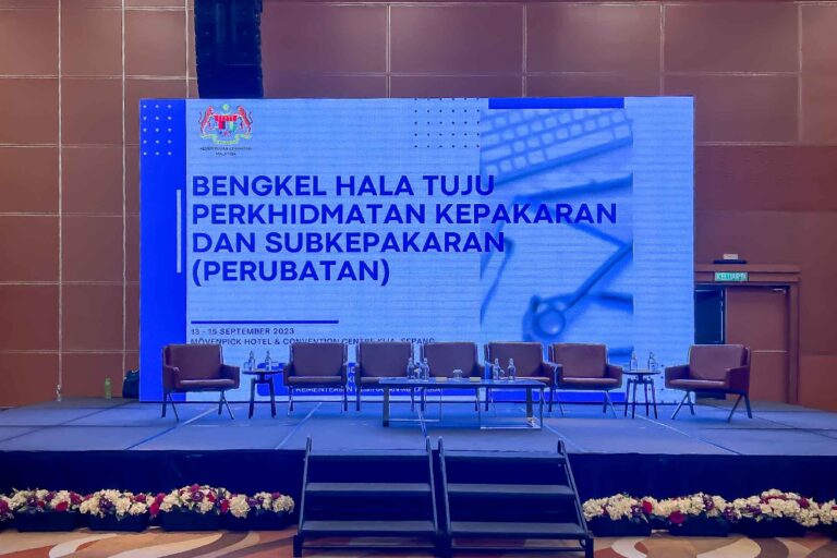 Event / Rental LED Screen at Bengkel Hala Tuju Perkhidmatan Kepakaran dan Subkepakaran (Perubatan), Movenpick Hotel and Convention Centre KLIA