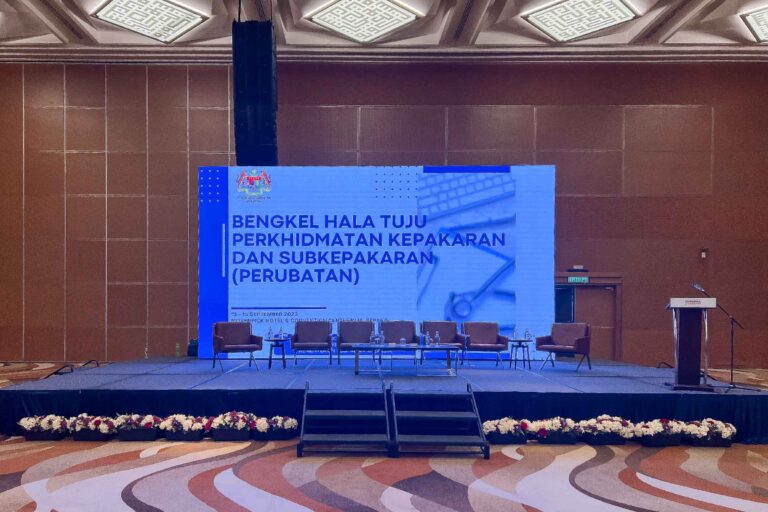 Event / Rental LED Screen at Bengkel Hala Tuju Perkhidmatan Kepakaran dan Subkepakaran (Perubatan), Movenpick Hotel and Convention Centre KLIA