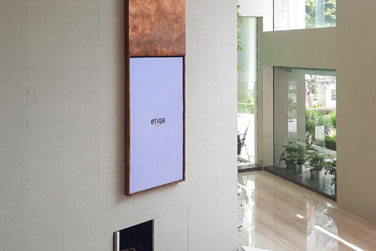 Indoor LED Screen at Etiqa Twins Tower