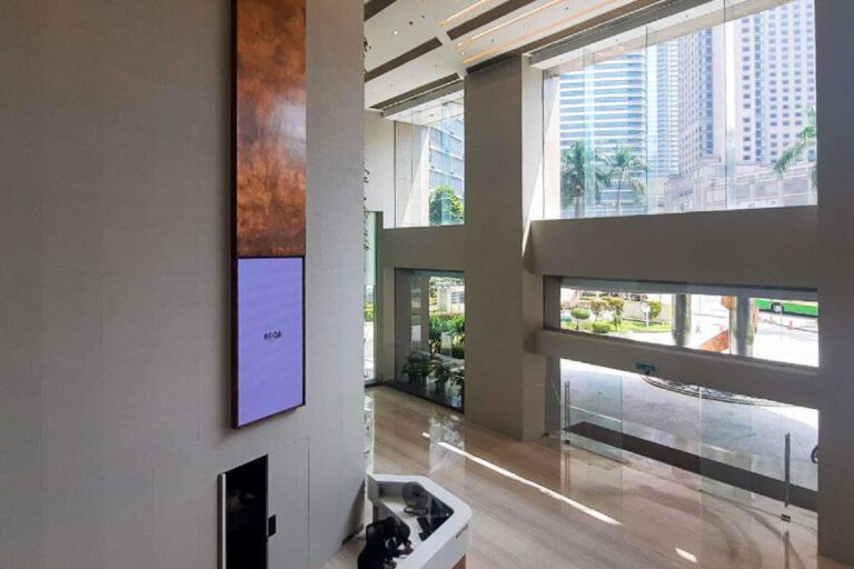 Indoor LED Screen at Etiqa Twins Tower