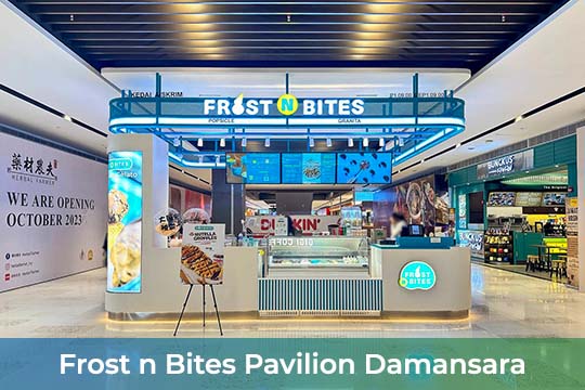 VEXO Digital Kiosk / Smart Digital Signage at Frost n Bites Pavilion Damansara Heights