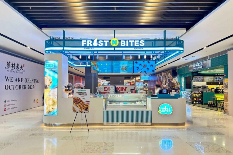 VEXO Digital Kiosk / Smart Digital Signage at Frost n Bites Pavilion Damansara Heights