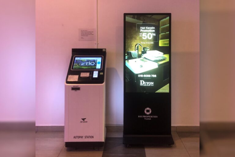 VEXO Digital Kiosk / Standee at IOI Properties Group at Bandar Puteri, Puchong
