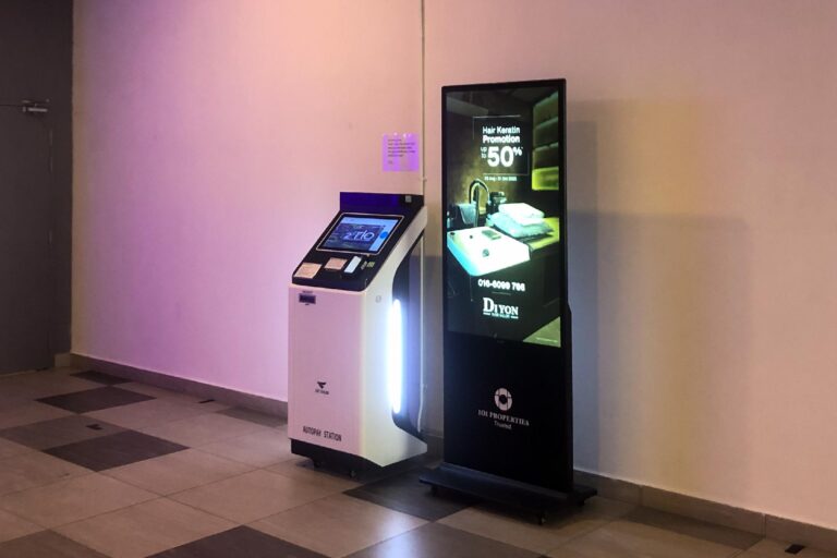VEXO Digital Kiosk / Standee at IOI Properties Group at Bandar Puteri, Puchong