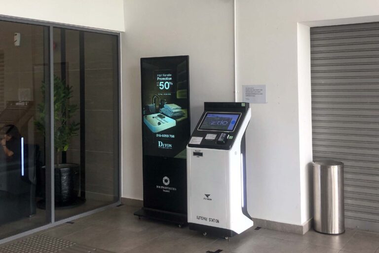 VEXO Digital Kiosk / Standee at IOI Properties Group at Bandar Puteri, Puchong