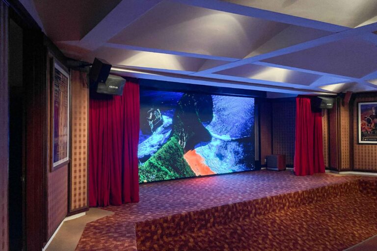 Indoor LED Screen at Bilik Pawagam, Istana Bukit Kayangan