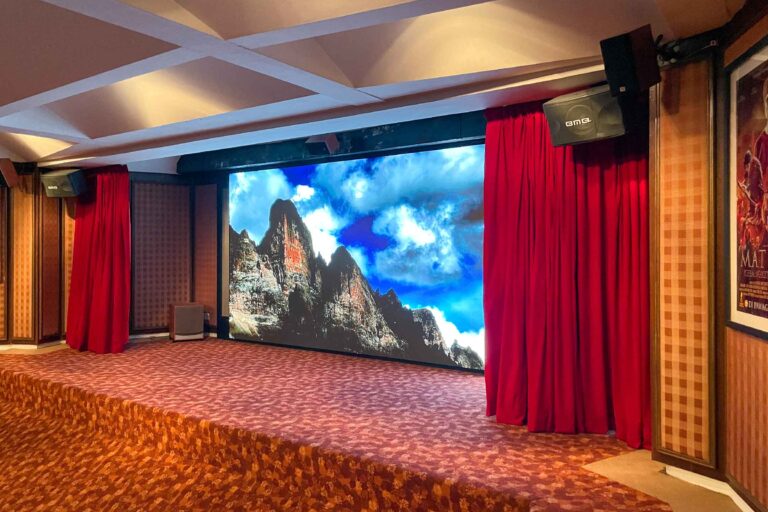 Indoor LED Screen at Bilik Pawagam, Istana Bukit Kayangan