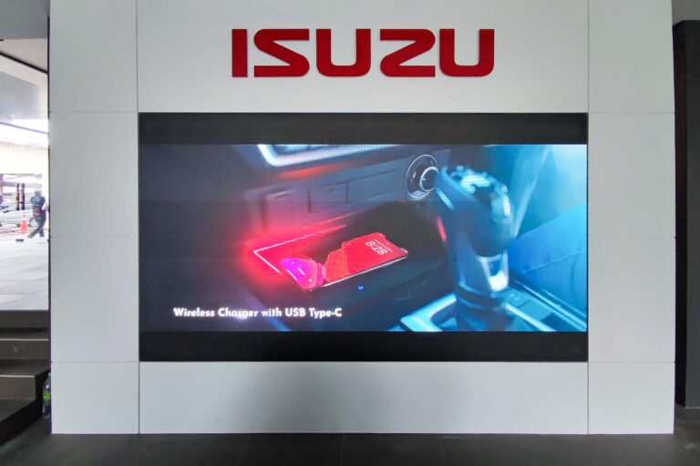 Indoor LED Screen at Isuzu Kedah