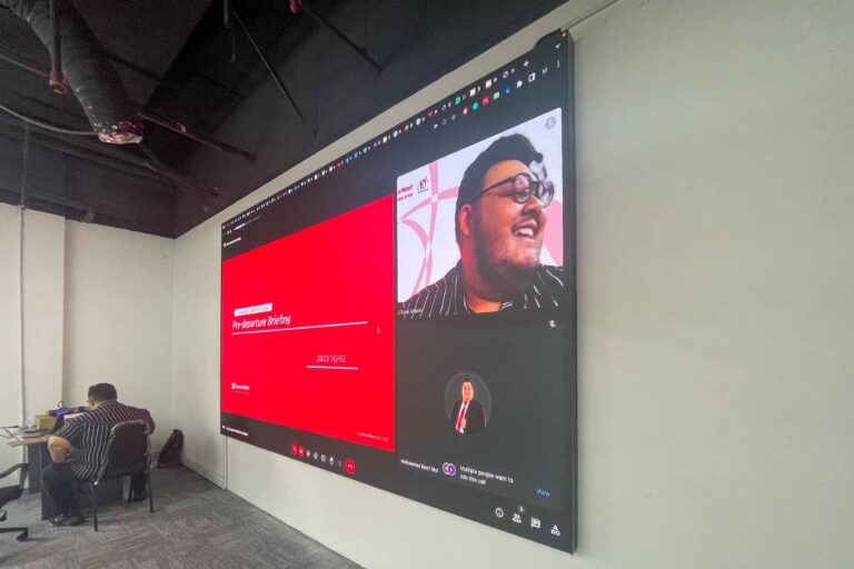 Indoor LED Screen at Leave a Nest Malaysia
