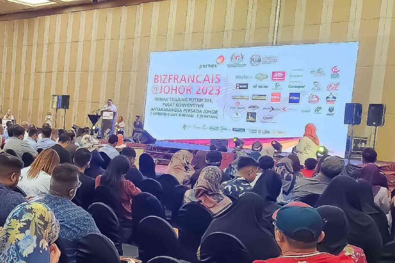 Event / Rental LED Screen at Majlis Perasmian Program BIZFrancais@JOHOR2023