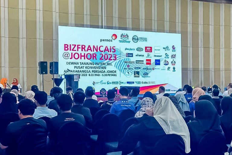 Event / Rental LED Screen at Majlis Perasmian Program BIZFrancais@JOHOR2023