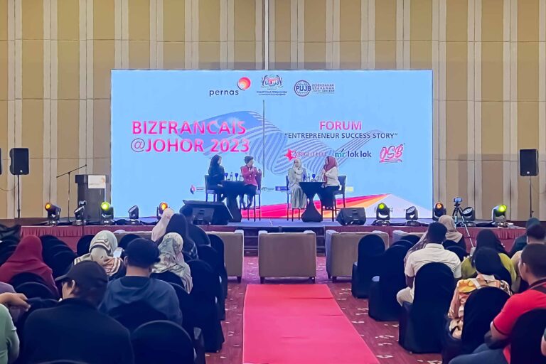 Event / Rental LED Screen at Majlis Perasmian Program BIZFrancais@JOHOR2023