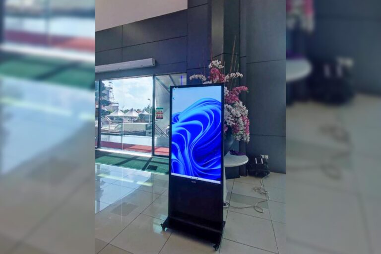 Interactive Touch-screen Kiosk / Standee at Majlis Perbandaran Kuantan