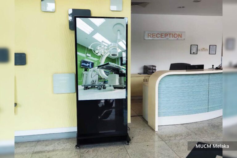VEXO Digital Kiosk / Standee at Manipal University College Melaka and Muar, Johor