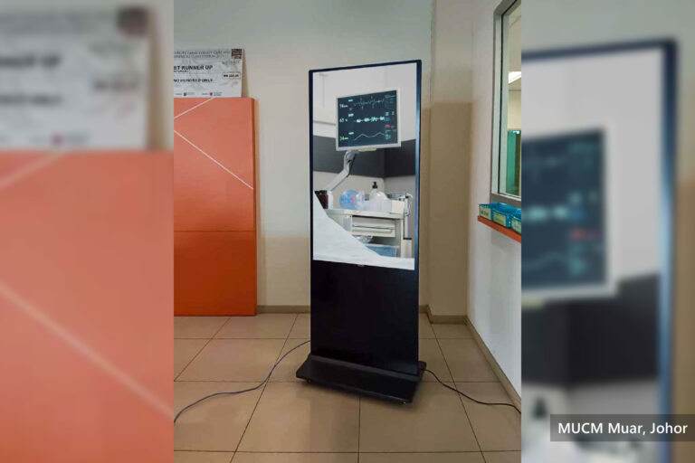 VEXO Digital Kiosk / Standee at Manipal University College Melaka and Muar, Johor