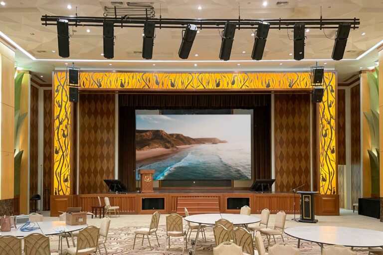 Indoor LED Screen at Ministry of Tourism, Arts, and Culture