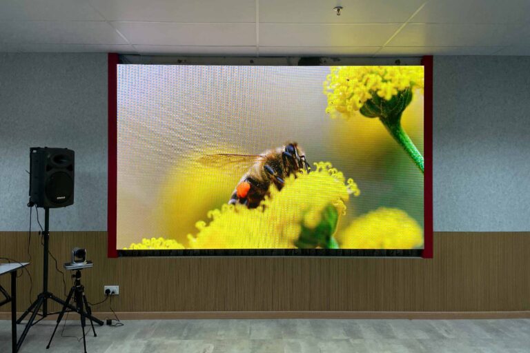 Indoor LED Screen at Molex (Malaysia) Sdn Bhd