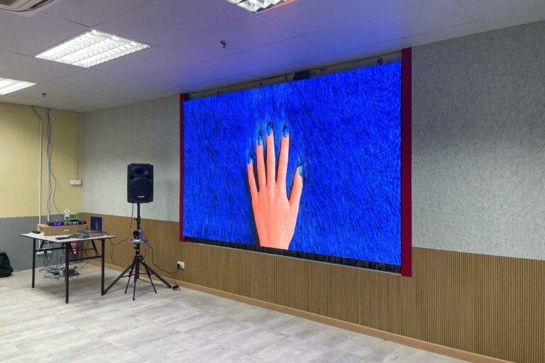 Indoor LED Screen at Molex (Malaysia) Sdn Bhd