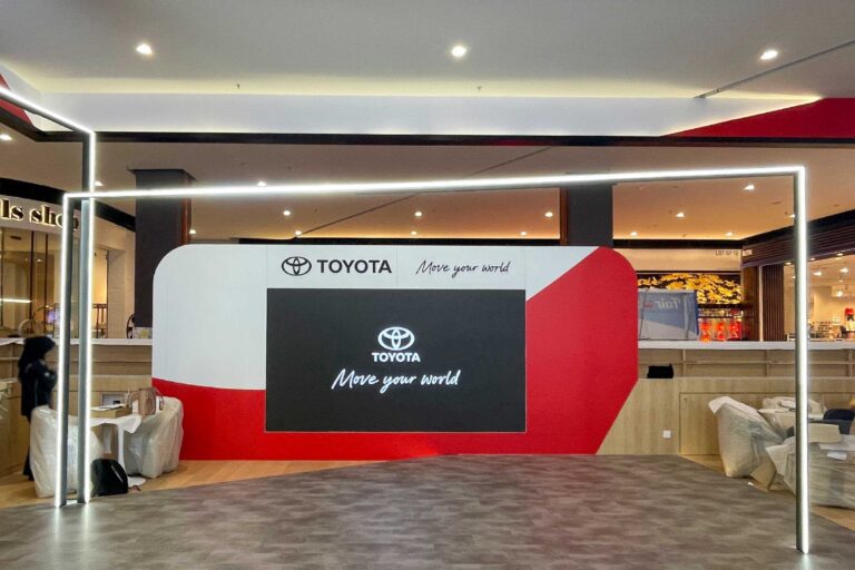 Indoor LED Screen at Panglima City Motor