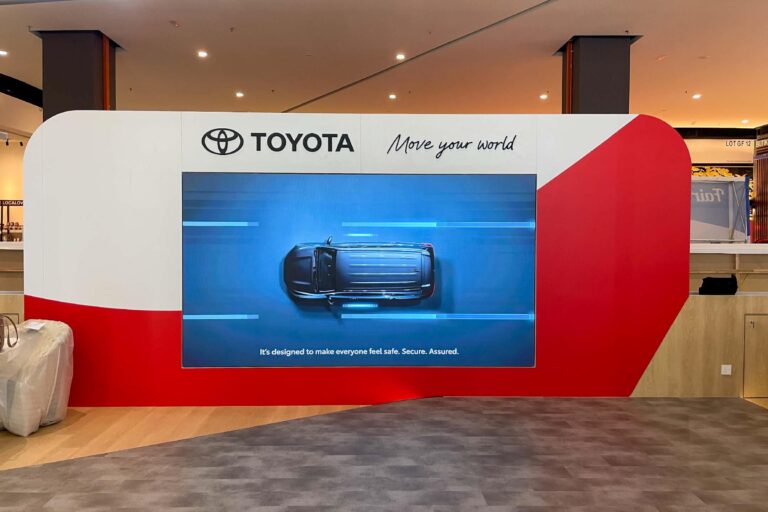 Indoor LED Screen at Panglima City Motor