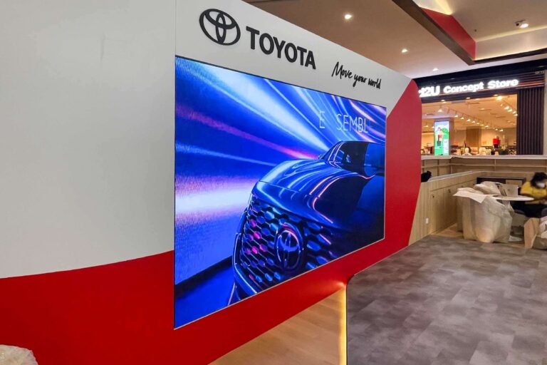 Indoor LED Screen at Panglima City Motor