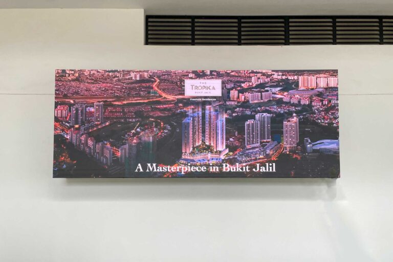 Indoor LED Screen at The Tropika, Bukit Jalil