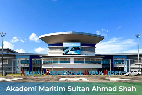 Outdoor LED Screen at Akademi Maritim Sultan Ahmad Shah