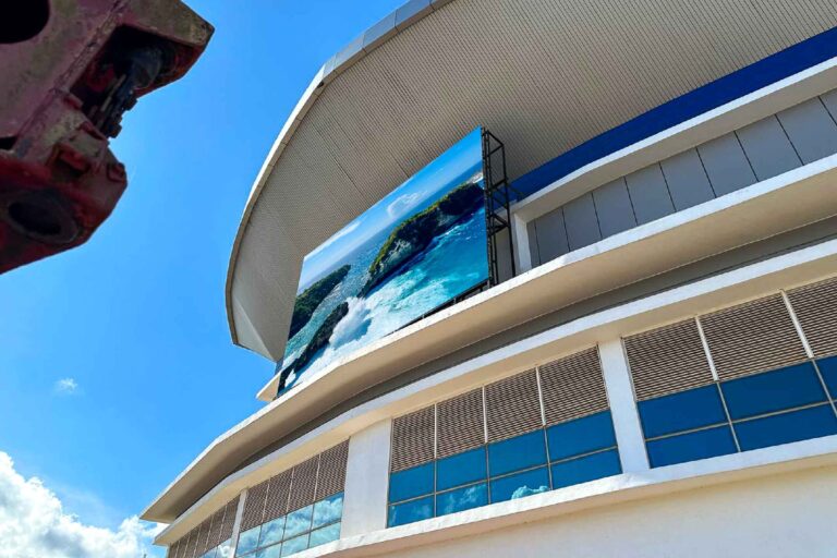 Outdoor LED Screen at Akademi Maritim Sultan Ahmad Shah