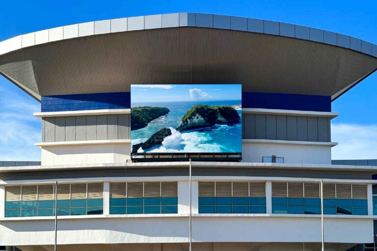 Outdoor LED Screen at Akademi Maritim Sultan Ahmad Shah