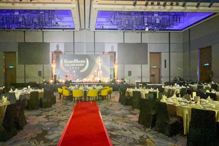 Event / Rental LED Screen at Boardroom Oscar dinner night 2023, AVANTÉ Hotel