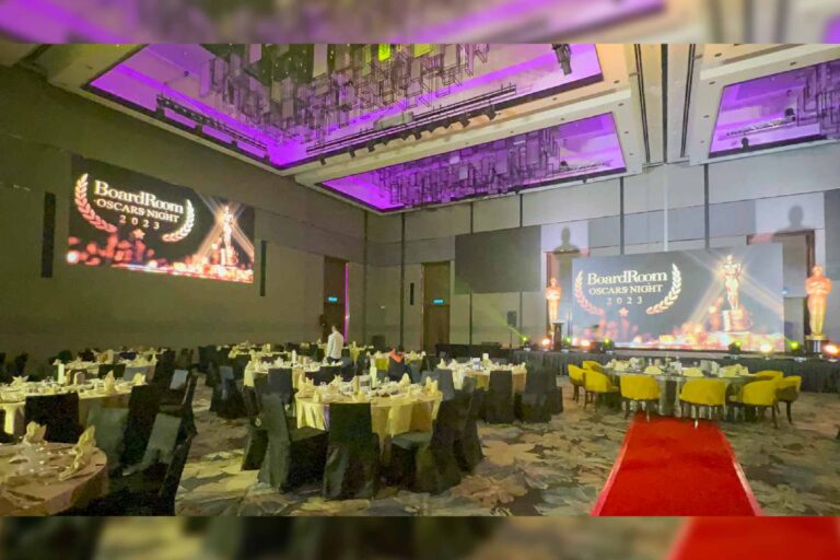 Event / Rental LED Screen at Boardroom Oscar dinner night 2023, AVANTÉ Hotel